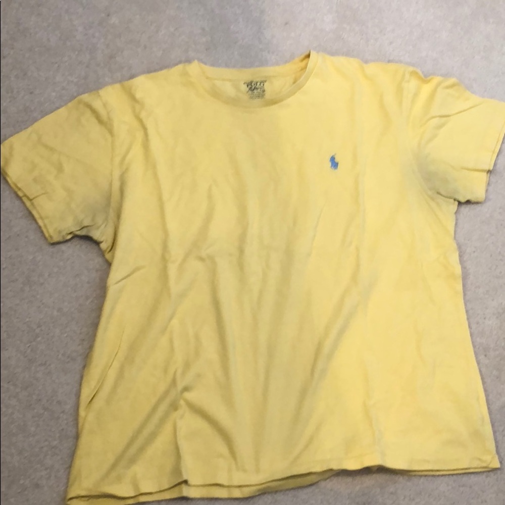 Polo Ralph Lauren yellow T-shirt